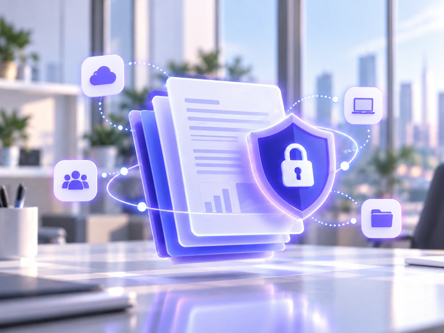 Persistent data protection illustration